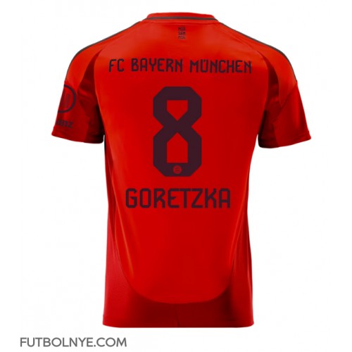 Camiseta Bayern Munich Leon Goretzka #8 Primera Equipación 2024-25 manga corta